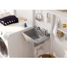 DEANTE GARDEN MOSOGATÓ, egymedencés, falra szerelhető, betonszürke, fényes