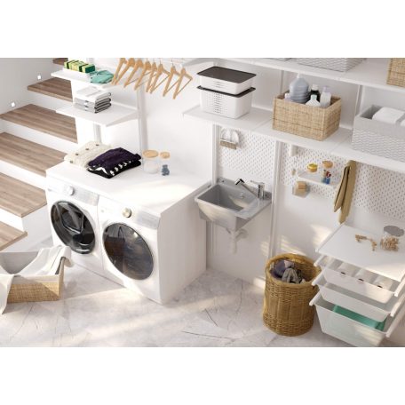 DEANTE GARDEN MOSOGATÓ, egymedencés, falra szerelhető, betonszürke, fényes