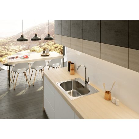 Maredo rozsdamentes mosogató - szatén