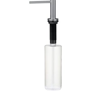   Deante ASTER Mosogatószer/szappan adagoló, max.58mm pulthoz, inox, 0,5l, TITÁNIUM (Br.listaár:15290,Ft)