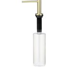 Deante ASTER Mosogatószer/szappan adagoló, max.58mm pulthoz, inox, 0,5l, SZÁLCSISZ. ARANY (Br.listaár:15290,Ft)
